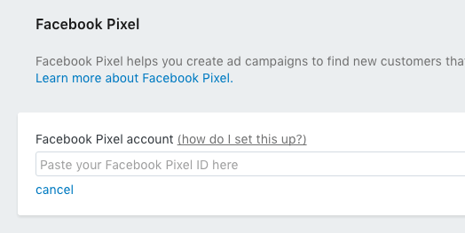 cach cai facebook pixel cho shopify